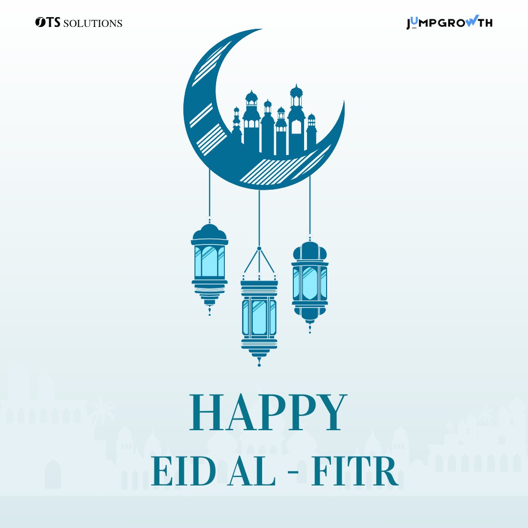 Eid Mubarak! Wishing you and your family a joyous Eid filled with love, light, and prosperity. May this Eid bring new beginnings and brighter days ahead. EidMubarak #Eid #JumpGrowth #EidGreetings