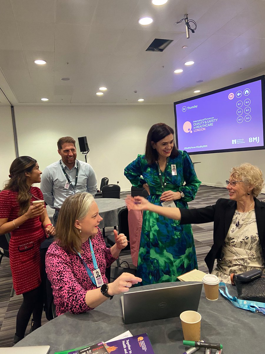Morning @QualitForum! Our speakers @HelenBevan @sheona_macleod @TahreemaMatin @ZoeLord1 @MarcHarrisPhD are so excited for the breakfast session where YOU can help shape the future of health & care! Join us at 7.45am level 3, room 14 #Quality2024 #ihiforum