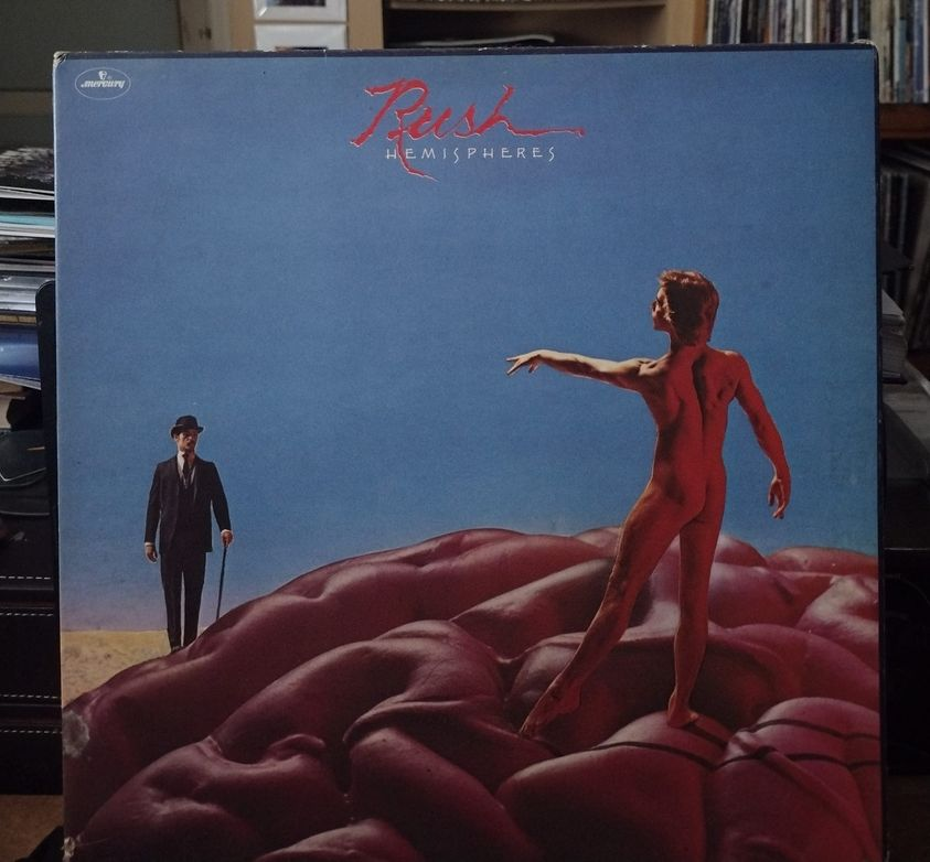 41 years ago today I went into the record shop on North Street, Bicester, and purchased my first ever Rush album. Gosh its been cool ever since.... Today's album listen... Rush: Hemispheres.