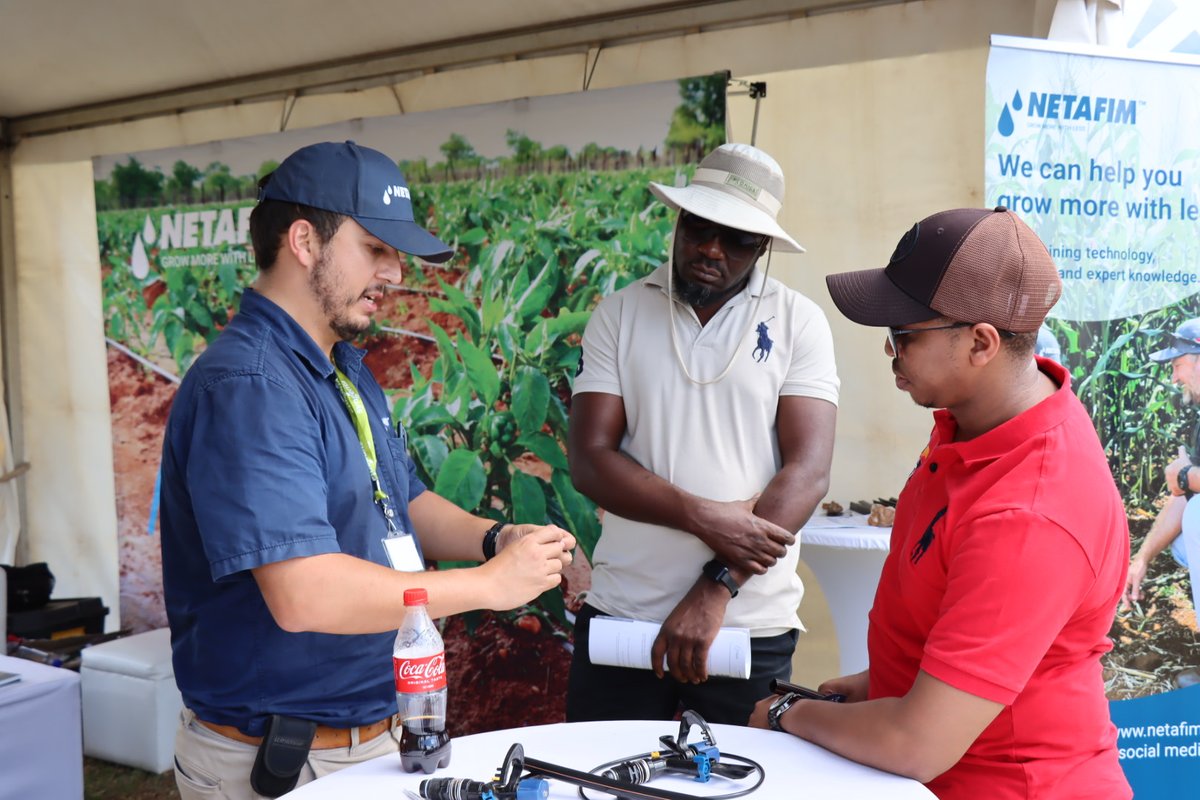 #TBT to #AgritechExpo 2023! Are you ready for the 2024 edition of the annual Agritech Expo in #Zambia? Members of #TeamNetafim will be there from 18 to 20 April 2024 to support our dealers at the show. See you there! #growmorewithless #irrigation #agriculture #throwbackthursday