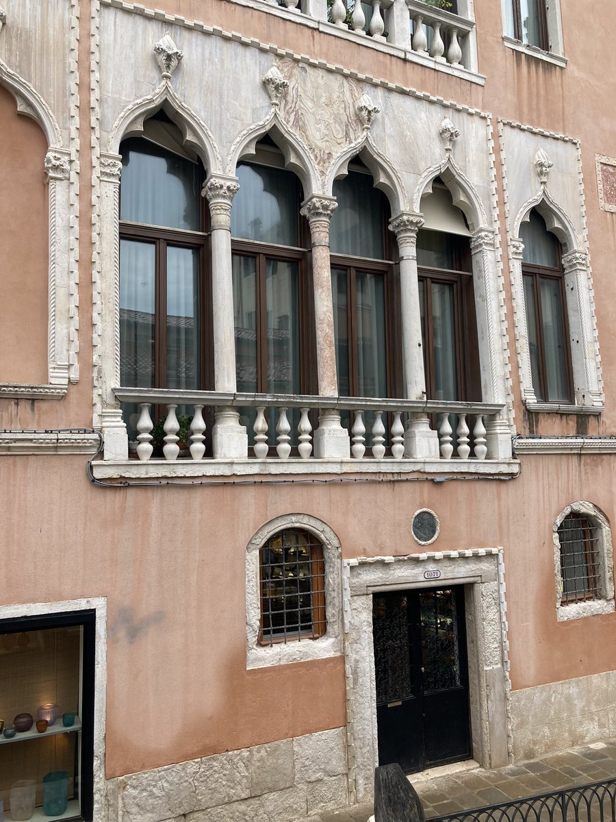 In Venice, I enjoy window shopping. By which I mean, looking for beautiful windows and mentally installing myself behind them. Balcony? Check. Wisteria? Check Astonishing view? All good. When I get home, I inhabit a sort of advent calendar in memory, with windows for each day.