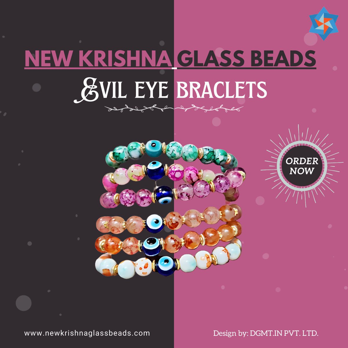 🔮✨ Keep negativity at bay with flair! Embrace our Evil Eye bracelets from New Krishna Glass Beads for both protection and adornment.

#NewKrishnaGlassBeads #EvilEyeProtection #FashionWithPurpose #EvilEyeProtection #KrishnaGlassBeads #Craftsmanship #UniqueStyle #KrishnaGlassBead