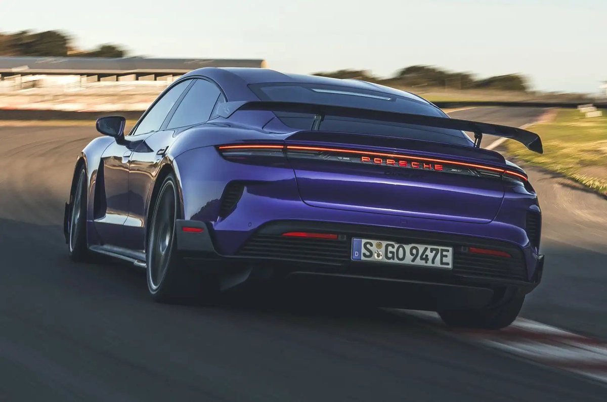 With up to 1020bhp, the 2024 @PorscheGB Taycan Turbo GT is the new flagship of a revised electric performance car range and the quickest, most powerful production Porsche ever 🤯 buff.ly/4aQJoTo