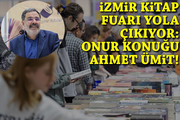 İzmir Kitap Fuarı yola çıkıyor: Onur konuğu Ahmet Ümit gercekizmir.com/haber/Izmir-Ki… #İzmir @baskomsernevzat