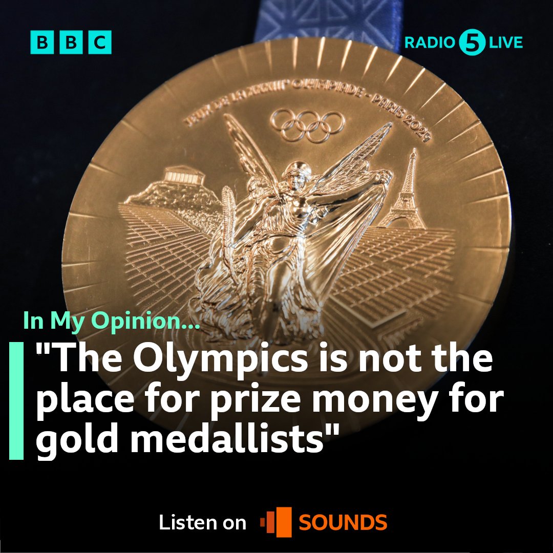 ‼️ In My Opinion: 'I don't think the Olympics is the place for prize money for gold medallists'. Gold medallists in athletics at this summer's Olympics will get $50,000 prize money. Five-time Olympian Jo Pavey says support should go to struggling athletes. What do you think?