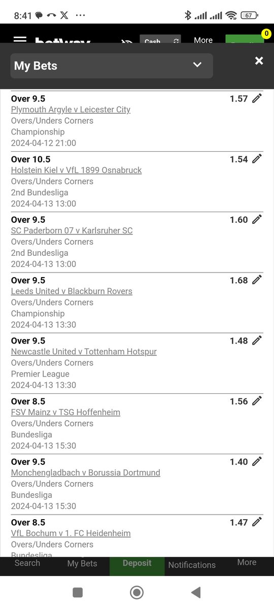 LindoMkhi's tweet photo. X6F2F1AE0
1270odds, well researched ..will leave it to the teams now..
Let's go!!! https://t.co/RsXkr78PV2