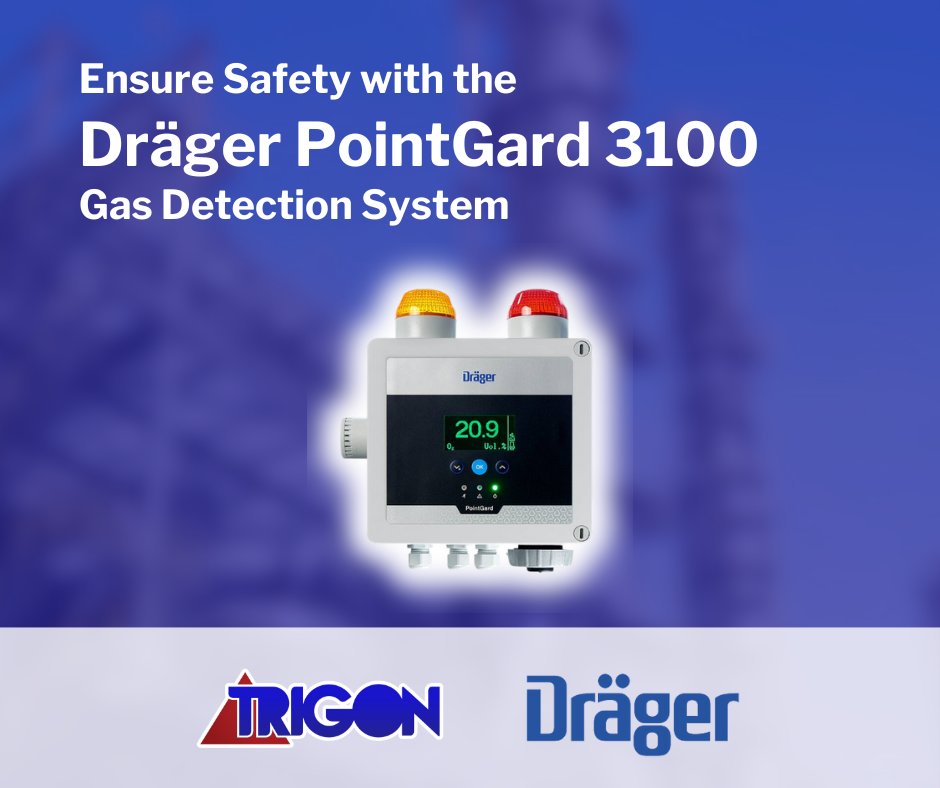 Stay safe and informed with the Dräger PointGard 3100 Gas Detection System, providing continuous, accurate measurement of toxic gases or oxygen in ambient air.

Learn more here:
tinyurl.com/2pbr73ww

#Draeger #GasDetection #SafetyFirst #Dräger3100