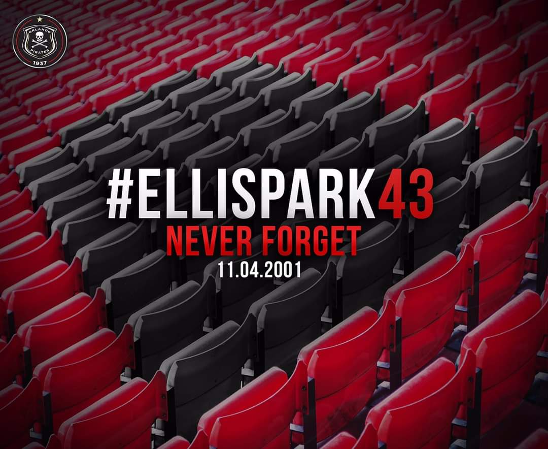 May the souls of  those who pass on that day continue to Rest in Peace..#Fortheloveofthegame..@orlandopirates @KaizerChiefs ..#EllisPark43