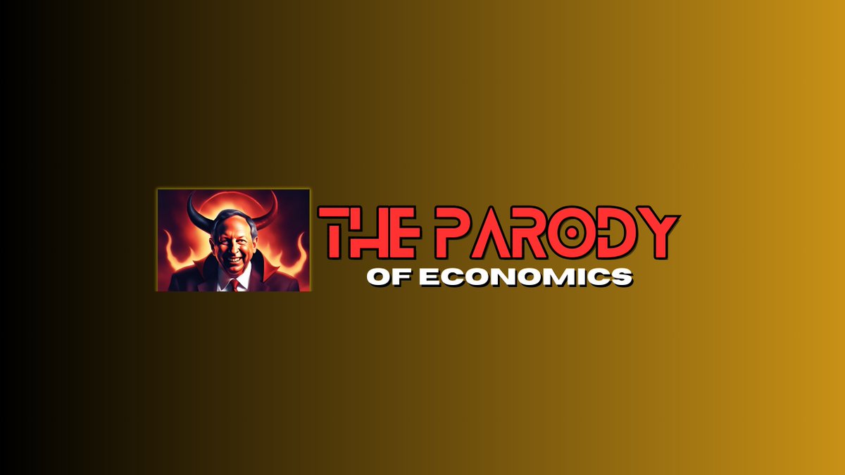 The team at the Steve Keen & Friends Livestream have started a new YouTube channel called 'The Parody of Economics' (@ParodyEconomics) This will serve as a counter balance to the highly mainstream 'Economic Explained' YouTube channel. First video soon! youtube.com/@ParodyEconomi…