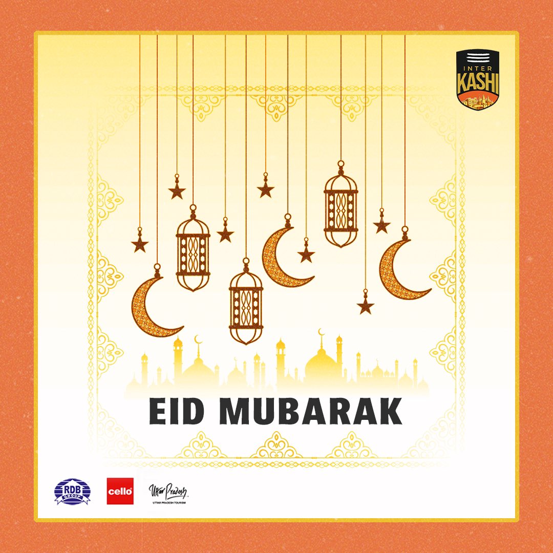 Eid Mubarak 🧡🖤 #InterKashi #IndianFootball #eid2024