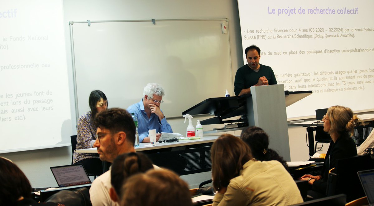 Les défis, usages et effets des structures d’insertion pour la jeunesse en transition et insertion socio-professionnelle étaient au centre de la journée d’étude organisée mercredi par le Réseau Marché du travail, insertion et sécurité sociale. hetsl.ch/evenements/det…