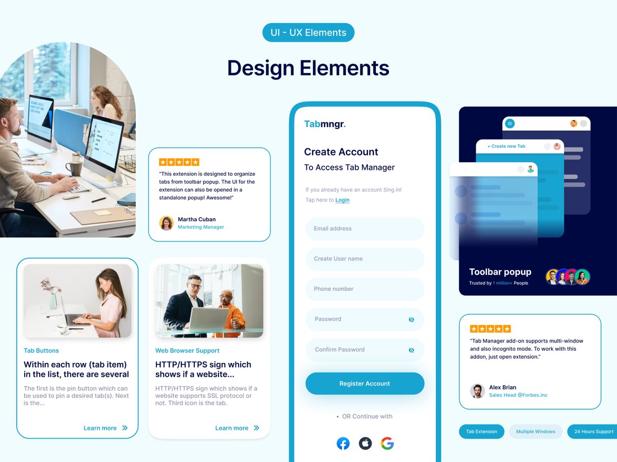 saumildigital's tweet image. ✓ Project → Tab Manager Web Design

⚡ Contact me : saumil.digital@gmail.com

facebook.com/saumildigital

#uidesign #tabmanager #manager #tab #browse #browser #trending #designuiux #graphicdesign #ai #tech #dribbble #freelancer #behance #pinterest #instagram #figma #minimal #ai