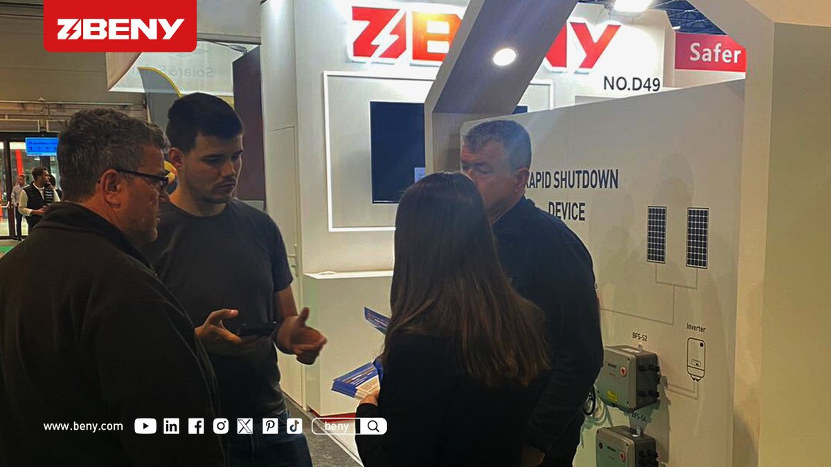 zjbeny's tweet photo. Beny at CONSTRUMA exhibition: empowering PV development in Eastern Europe
#Beny showcased its cutting-edge DC power solutions at #CONSTRUMA, elevating Eastern Europe's photovoltaic sector. Their innovations, tailored for large-scale solar plants, encompass vital features. https://t.co/G7ISGYEMQ9