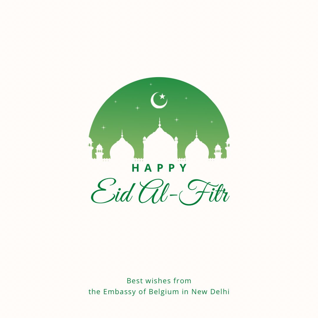#TeamBelgium extends best wishes on Eid Al-Fitr! #EidMubarak 🌙✨