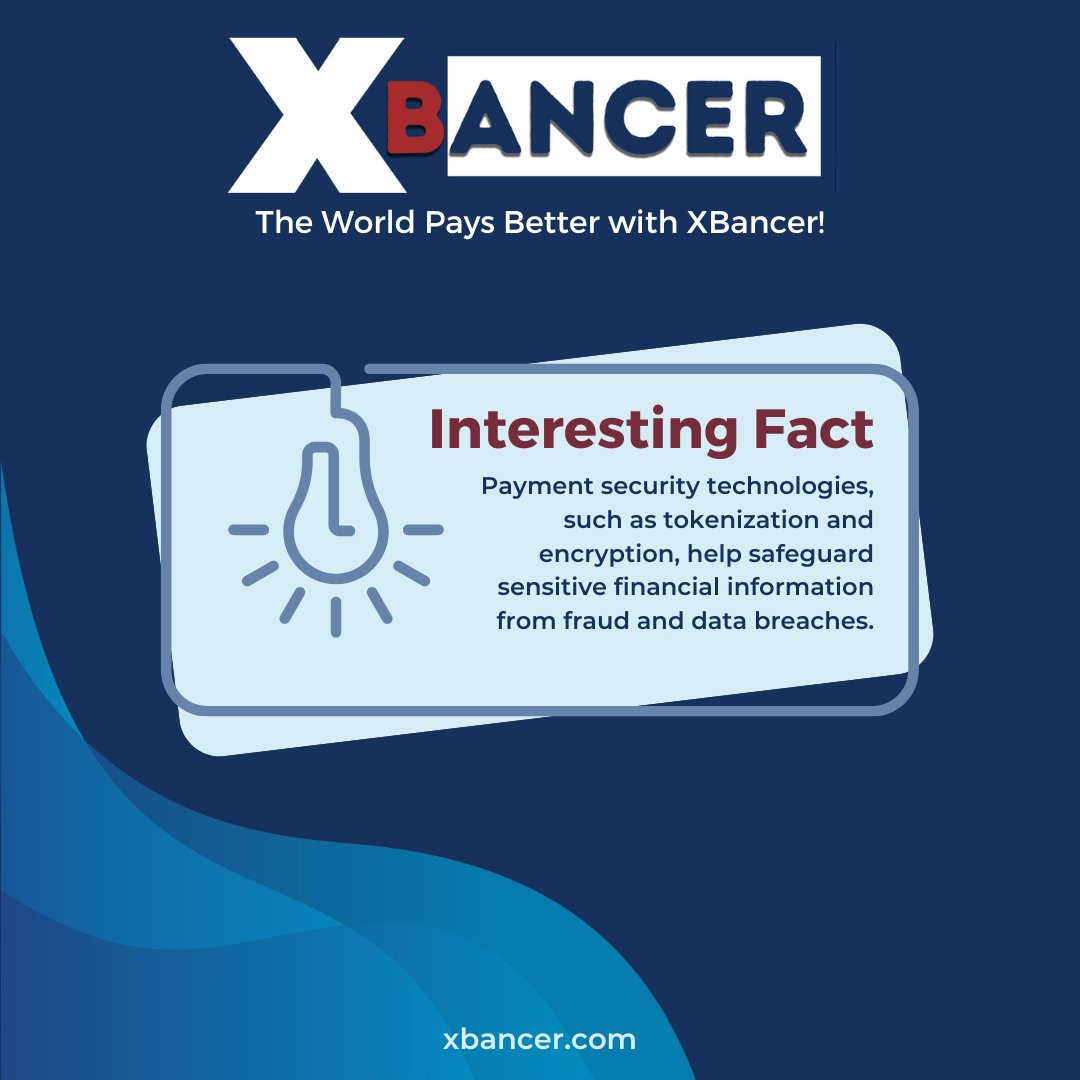XBancer: Fact of the Day

The World Pays Better with XBancer!

Join us in the journey of secure and seamless payment experiences!

#xbancer #futurefinance #globaltransactions #innovativesolutions #paymentsolutions #innovation #business