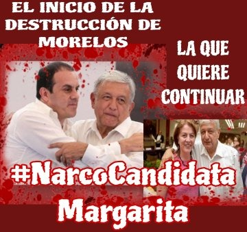 @cuauhtemocb10 ¡Cuánto cinismo el tuyo! Dejaste Morelos como nunca se ha visto en manos del CO 
#NarcoCandidataMargarita #NoHuboTransformación #ElCambioViene