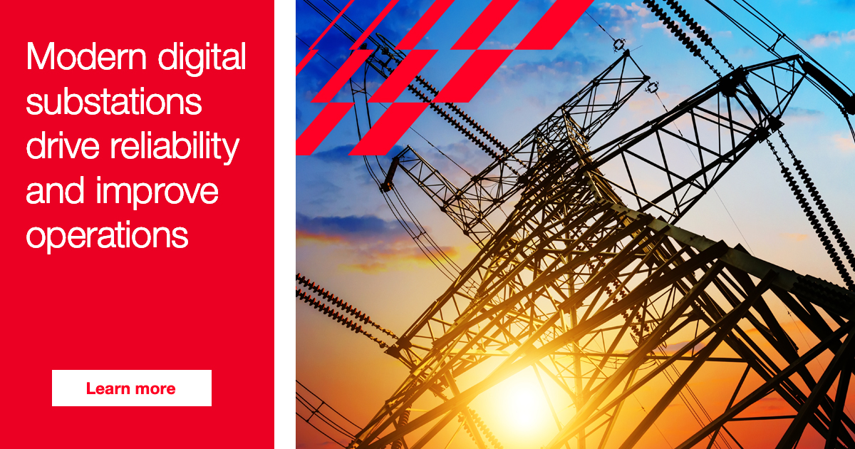 For a #sustainable energy grid, electric utilities must cut the (analog copper) cable and go digital. #DigitalSubstation solutions, like our SAM600, improve safety and operations and make maintenance easier for utilities. ➡ hitachienergy.company/L9S #HitachiEnergyGridAutomation