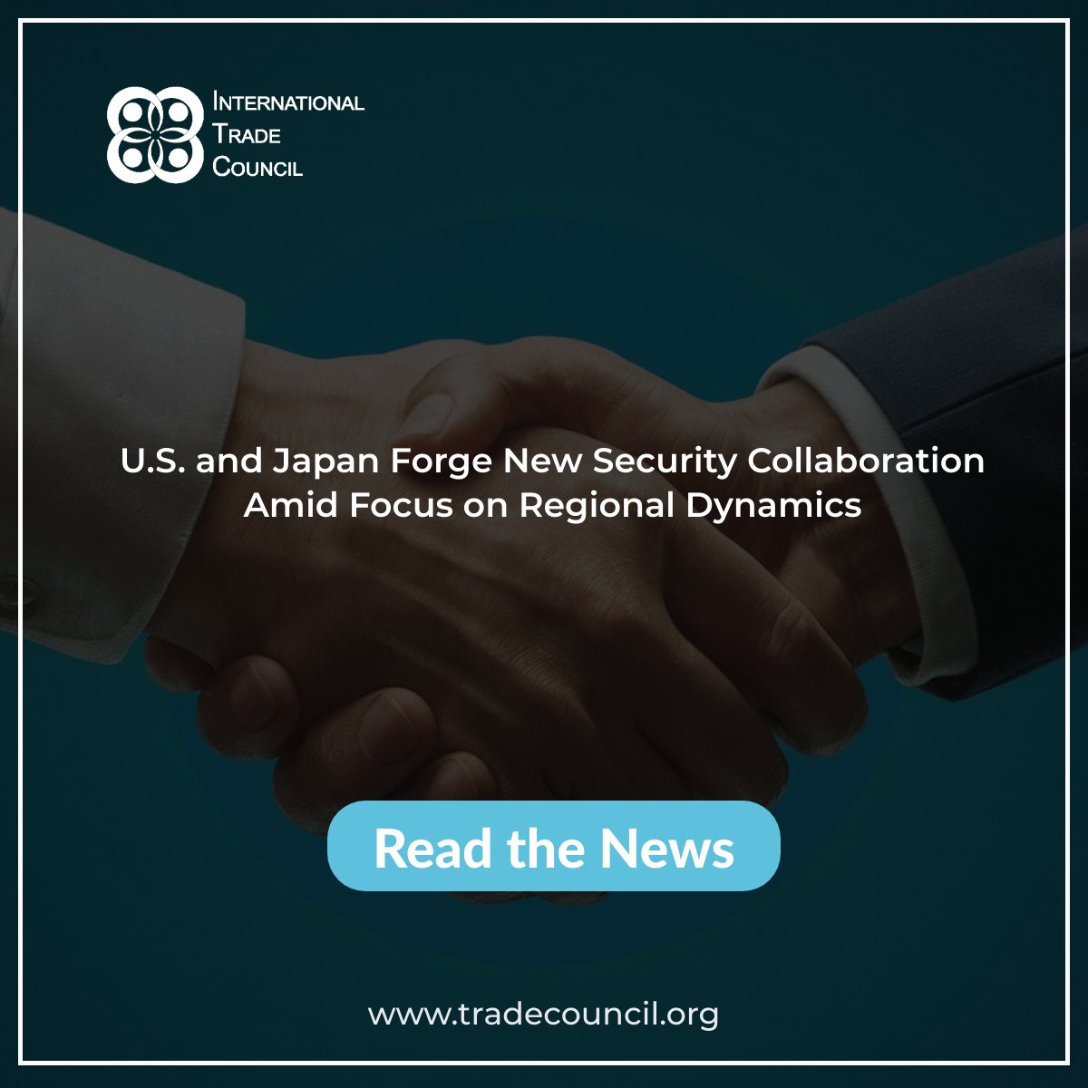 SupplyChainRep's tweet image. U.S. and Japan Forge New Security Collaboration Amid Focus on Regional Dynamics
Read The News: tradecouncil.org/u-s-and-japan-…
#ITCNewsUpdates #BreakingNews #SecurityCollaboration #USJapanSummit #InternationalRelations