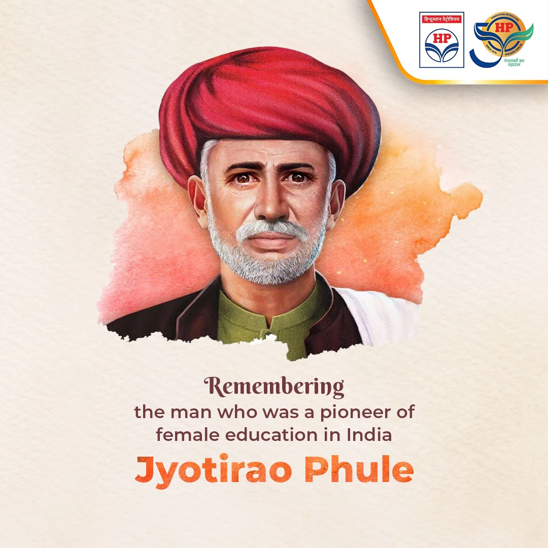 Born on 11th April 1827 in Pune, Jyotirao Phule was a social reformer, writer and founder of Satyashodak Samaj. He and his wife Savitribai Phule were pioneers of female education in India and in 1848 he started the 1st school for girls in Pune. #JyotiraoPhule #SatyashodakSamaj…