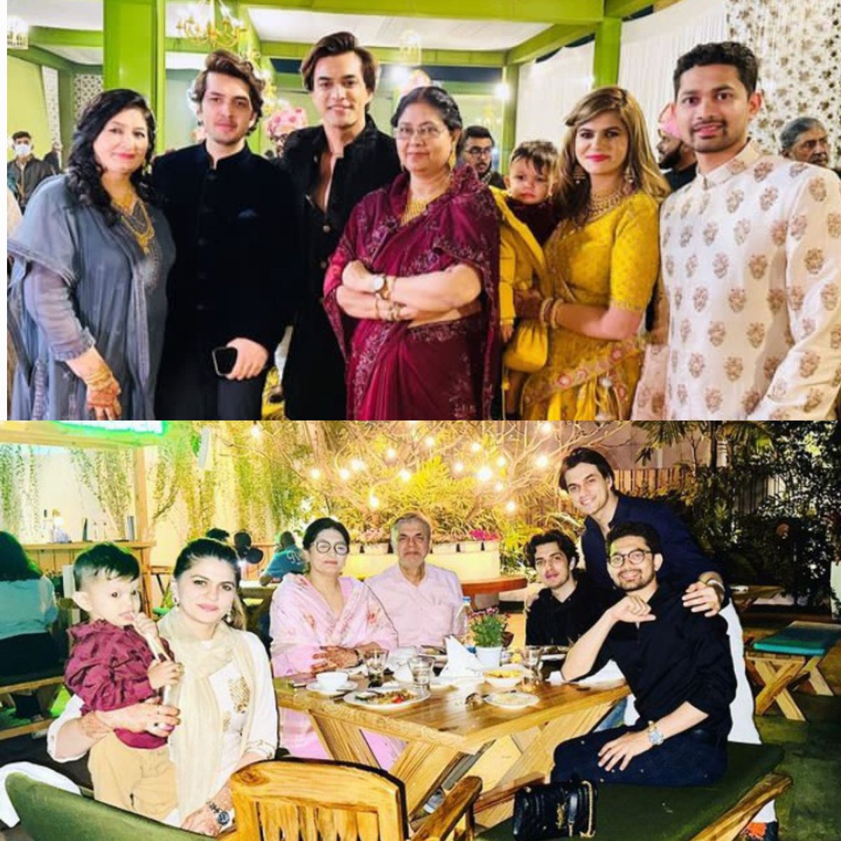 Eid Mubarak to u & ur family members 🌙❤️ May Allah bless ur family as always 🤲😇 #MohsinKhan #MoMinions