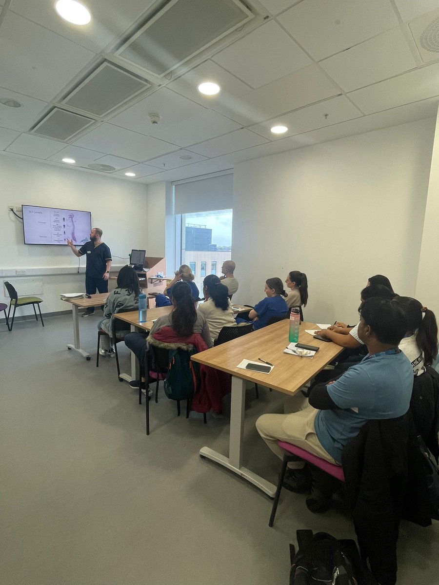 Laurence Dawson-Smith (@laurencedawso14) on Twitter photo Had great fun teaching the Nurses about SCI on the NMSK Major Trauma study day, at Southmead Hospital yesterday. <a href="/swspinalcordinj/">NHS South-West Spinal Cord Injury Network</a> <a href="/NmskNbt/">NMSK at North Bristol Trust</a> Had great fun teaching the Nurses about SCI on the NMSK Major Trauma study day, at Southmead Hospital yesterday. <a href="/swspinalcordinj/">NHS South-West Spinal Cord Injury Network</a> <a href="/NmskNbt/">NMSK at North Bristol Trust</a>