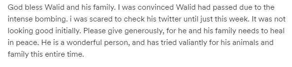 How lovely are these words of encouragement on @LoverHomeless' fundraiser page? Every word is true. We need to help this kind man, his family and his cats any way we can. Thank you so much for your support! 🫂🙏✌️