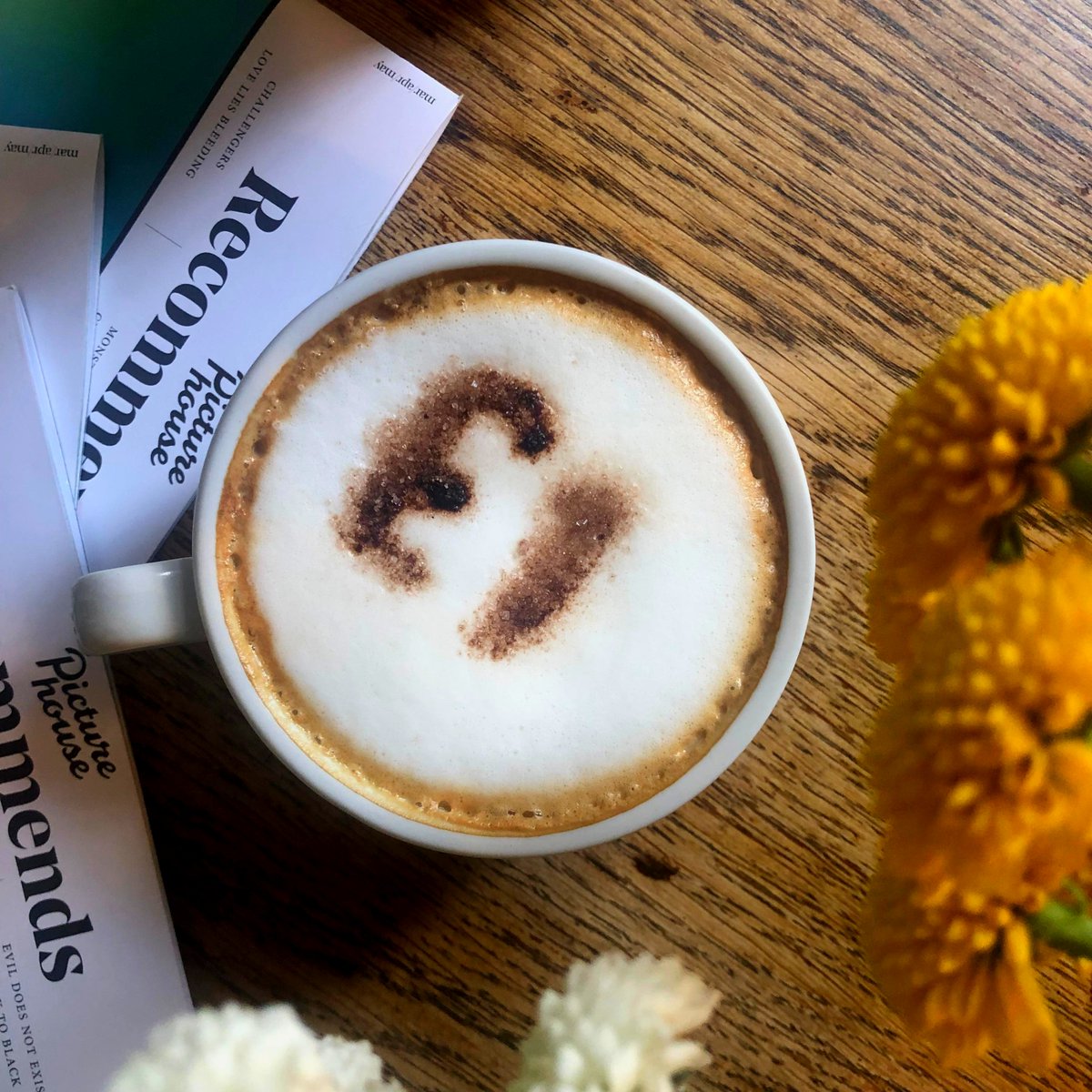 So, £1 coffee anyone? ☕✨ Perks of being a member with us? You can enjoy £1 tea or coffee in our beautiful dining hall, cinema screens or to take-away! ❤️ This offer is available Mon-Fri between 10am-5pm!* #NorwichCoffee ☕🎟️ picturehouses.com/cinema/cinema-… *T&C's apply!
