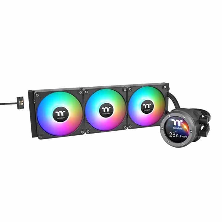 #THERMALTAKE nous propose les #AIO TH V2 Ultra EX ARGB Sync bit.ly/3xwxmAd #watercooling