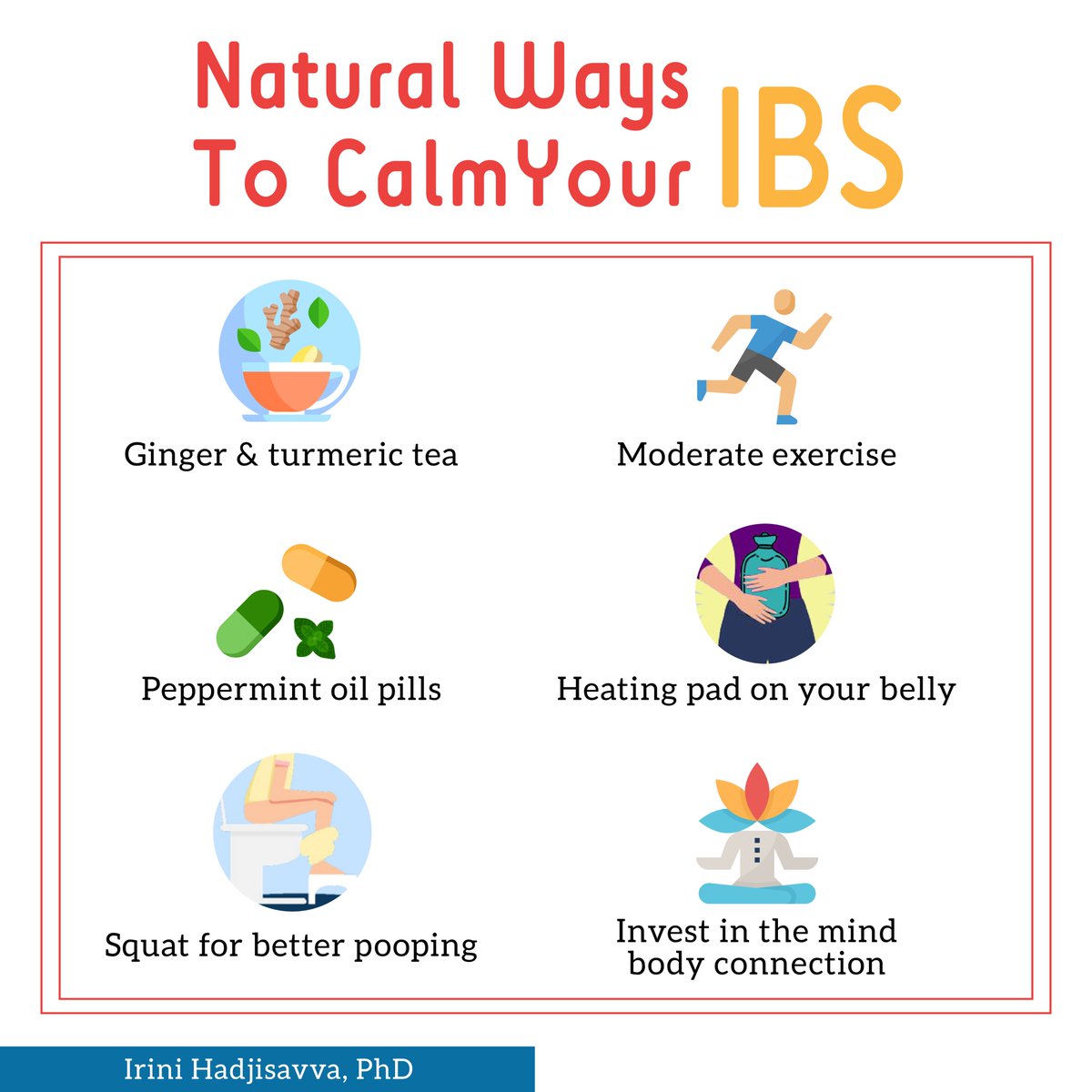 April is #IBSAwarnessMonth. Some natural ways that could help calm your IBS.👇 #IrritableBowelSyndrome #guthealth