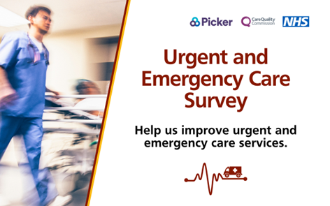 Recently used NHS Urgent and Emergency Care Services? Lookout for the #UrgentandEmergencyCareSurvey arriving in the post soon. Your valuable feedback will help us improve the quality of our care and people’s experience.