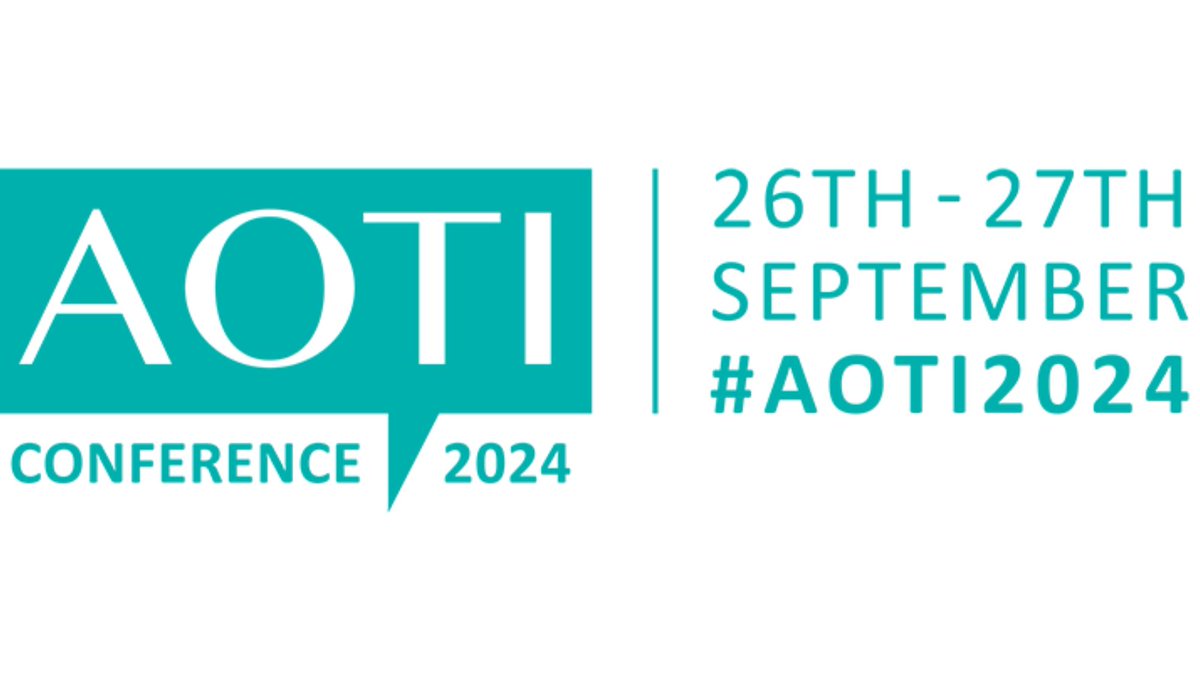 ⏳ There are only THREE WEEKS remaining to submit your abstract for AOTI Conference 2024! Submission deadline is the 1st of May. See AOTI Website for details on how to prepare and submit an abstract ow.ly/upEx50RaXQp. Submissions sought for clinical and research streams.