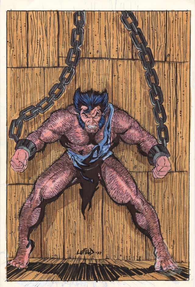 Wolverine by Rob Liefeld #comicart #comicbookart #XMen