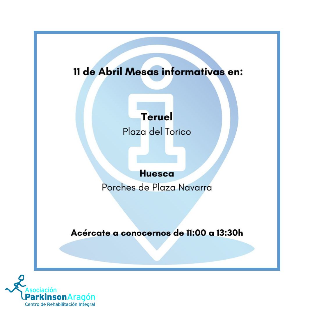 📆 11 de Abril, Día Mundial del Parkinson
La mejor red a la que conectarte es la de personas que empatizan con personas. Reivindiquemos la inteligencia emocional.
Acércate por nuestras mesas informativas para cononocer un poco más de lo que hacemos❤️