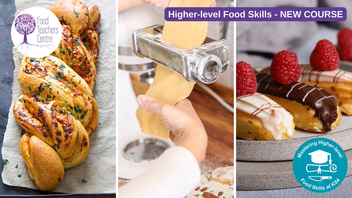 Higher-level Food Skills at KS4 🧑‍🍳 Food teachers - a NEW course to enhance your own food skills! 🍰 10 modules covering: sauces, pastry, pasta, bread, meat, fish & presentation 📺 39 cooking videos, 27 recipes, food skill audits & note sheets Details ⤵️ food-teachers-centre.cademy.co.uk/foodskills