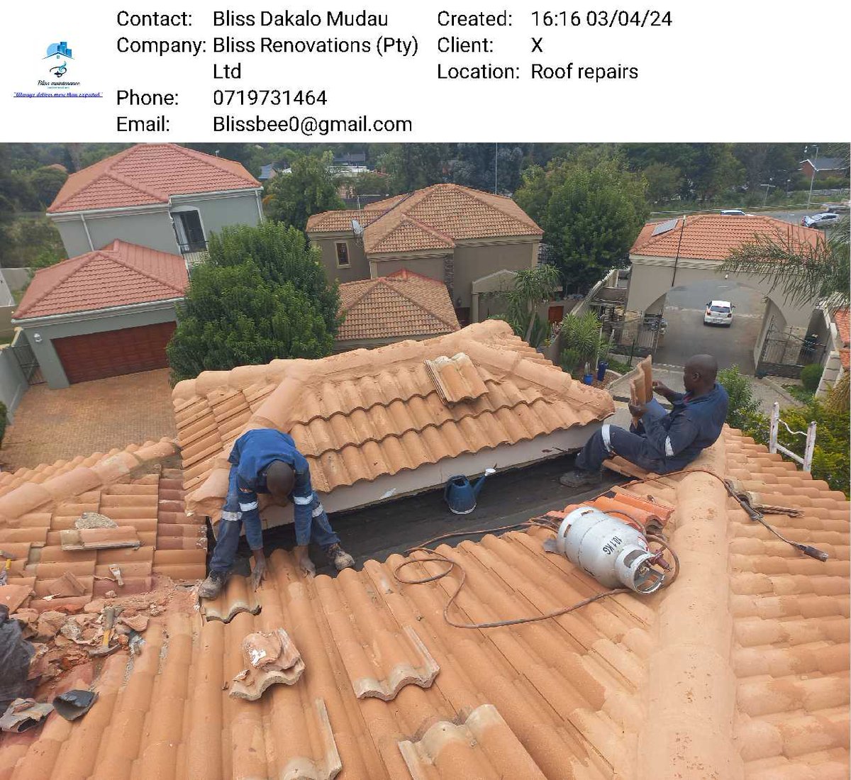 Roof Leaks repairs: 071 973 1464 (Free Quotations)