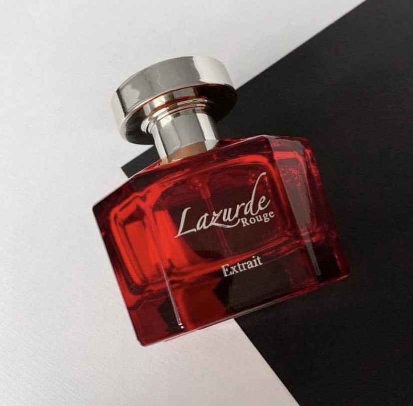 Lazrude Rouge❤️❤️ Lazurde Rouge is an Amber Floral fragrance for women. I love how sweet and strong it smells. It is simply a sweet perfume with woody base that fills up a room and lasts forever. Inspired by Baccarat Rouge 540 EDP by Maison Francis Kurkdjian Price: N24,000