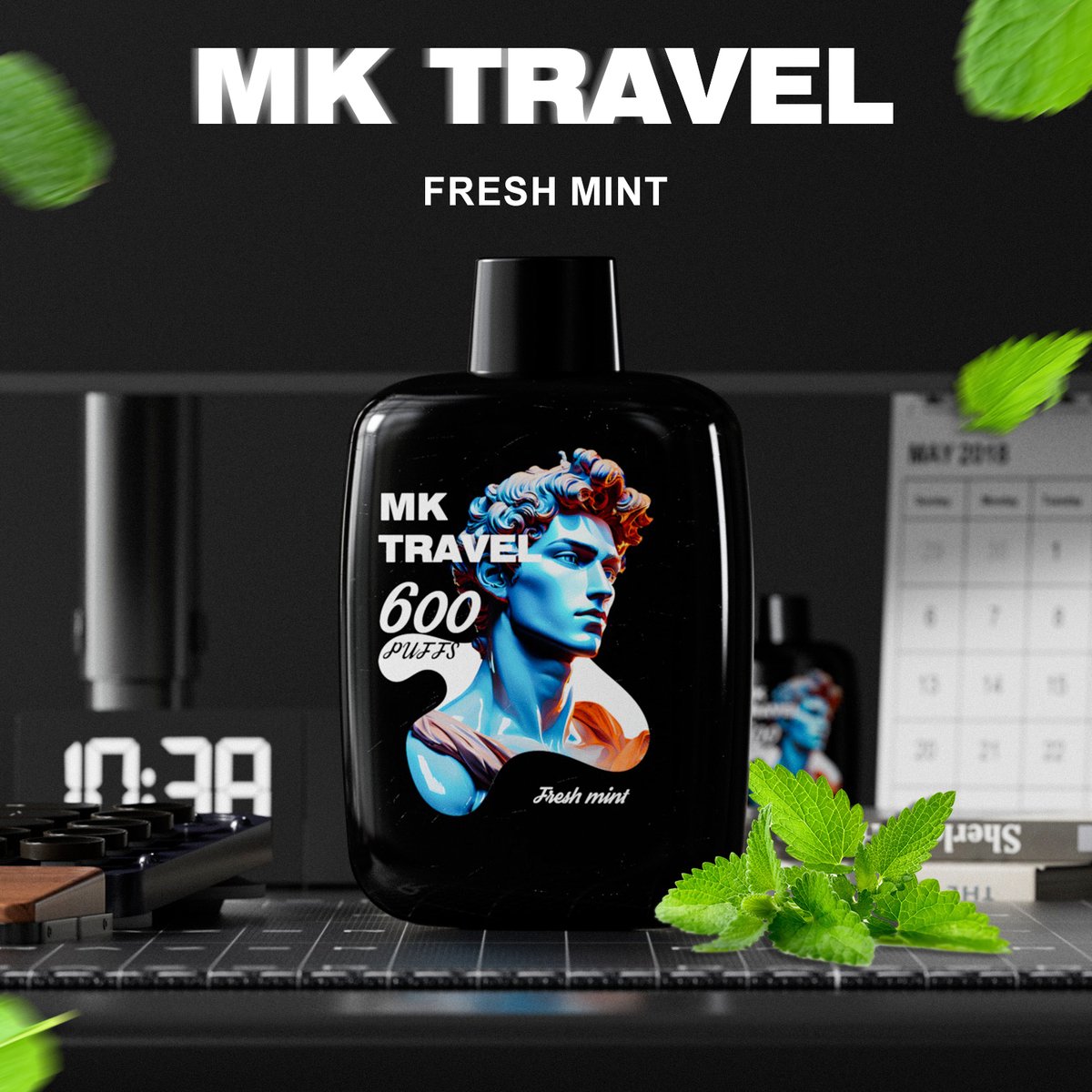 MK Travel 600, Fresh Mint. 10 Medium flavor options. The taste is smooth and fresh. Cartridge Mesh Coil. 2ml Nicotine 0-2% - ONLY 21+🚭 #mckesse #vaping #vapelife #disposablevape #vape #vapers #vapenation #vapeuk #vapor #vapelyfe #vapeshop