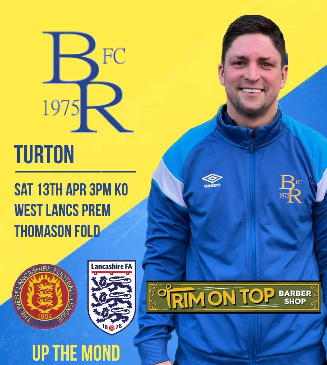 Another away game at the weekend as we travel to @Turton_FC. Always a tough place to go 3pm KO