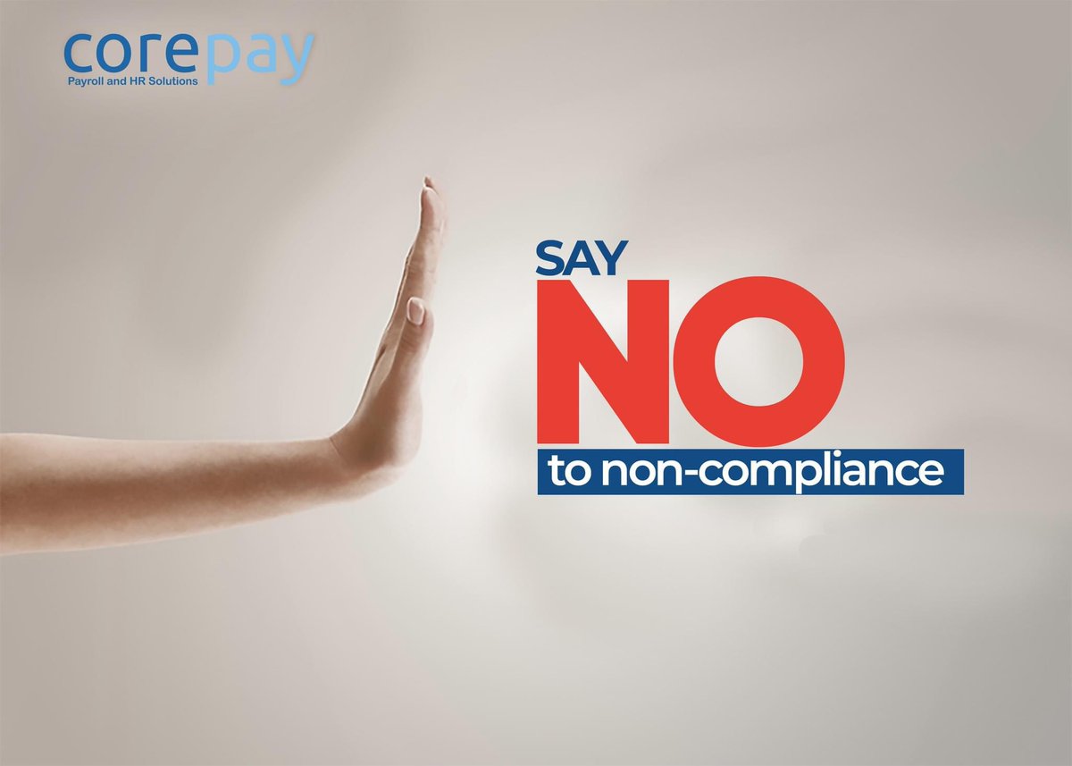 Say No to non-compliance! 🚫🚫🚫

It is a crime to run your payroll without following your country’s regulations.

#payroll #payrollservices #statutorycompliance #CorePay