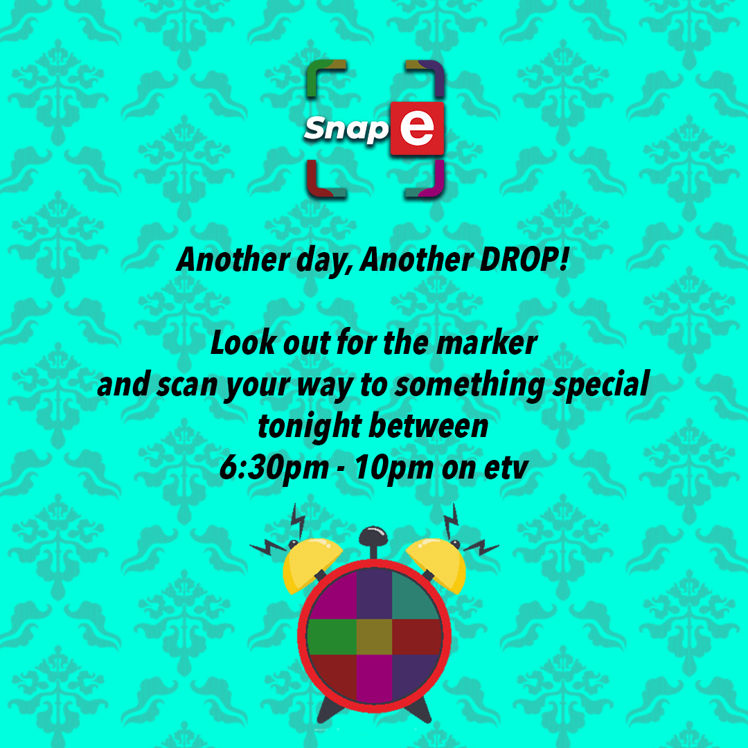 One hint, two clues – Can you guess? What brings you, drama, snaps & cash? #Snap_e