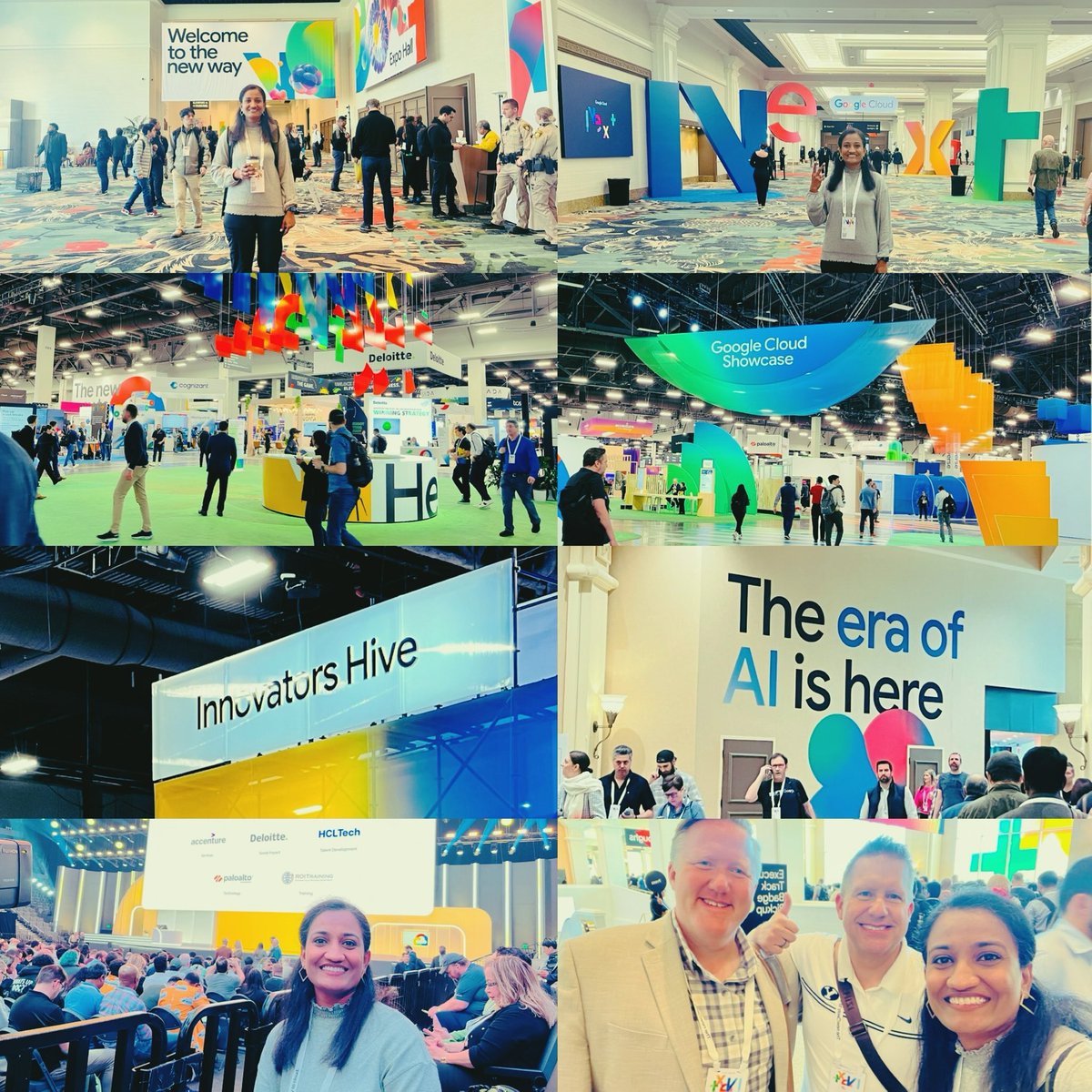 Exciting Day 2 at Google Cloud Next!
It’s been a day full of learning new innovations and making new connections. 🤝🌎 #googlecloudnext