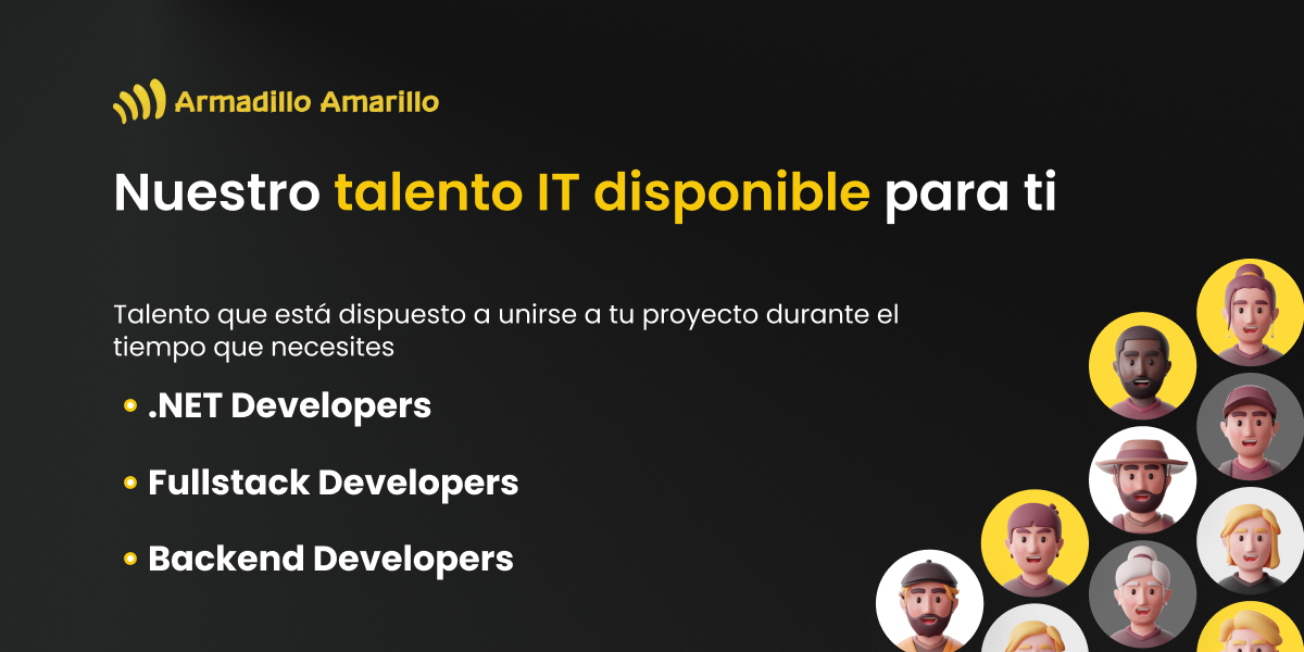 SomosArmadillos's tweet photo. Si estás buscando incorporar a tu equipo talento tecnológico, podemos ayudarte a encontrar los perfiles que necesitas. ¡Consigue a nuestro lado los mejores implants IT que te ayuden a potenciar tus proyectos digitales! #outsourcing #recruiter #talento #seleccion #implants https://t.co/w9nKRLaYeG