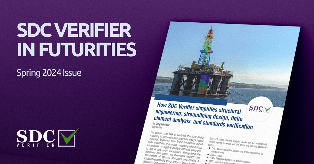 SDCVerifiercom's tweet photo. 🎉 Our article has been featured in #Futurities. The Simulation Based Engineering &amp; Sciences Magazine by @EnginSoft.

A huge thank you to @EnginSoft for this wonderful opportunity!

💻 Read it and share your thoughts: https://t.co/7hoUiNxxS1 https://t.co/MAv24g8Ly3
