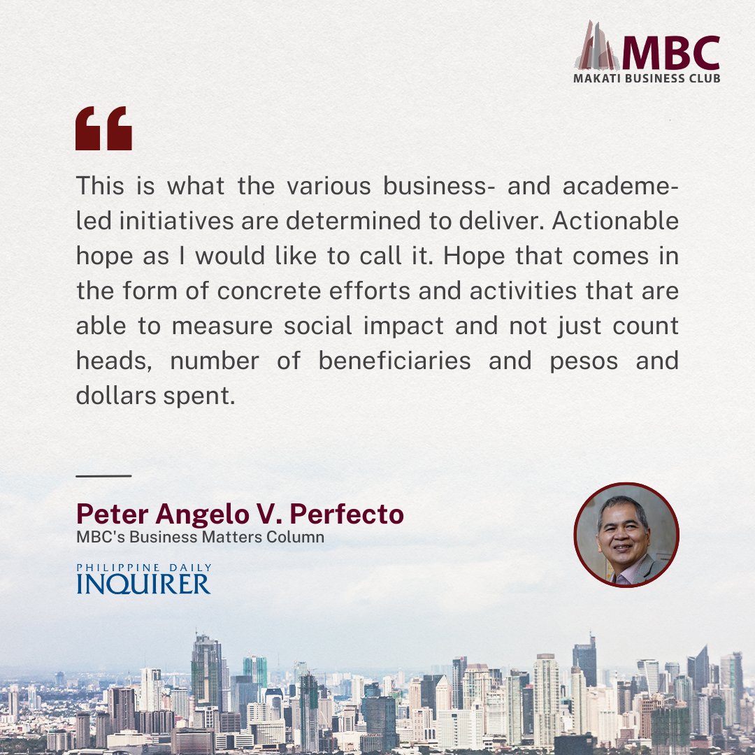 MBC's former executive director Peter Perfecto talks about Brotherhood of Christian Businessmen and Professionals (BCBP) and how Philippine businesses would do well to work with the organization. Read on INQ: tinyurl.com/4ejjhr2s #MBC #BusinessMatters