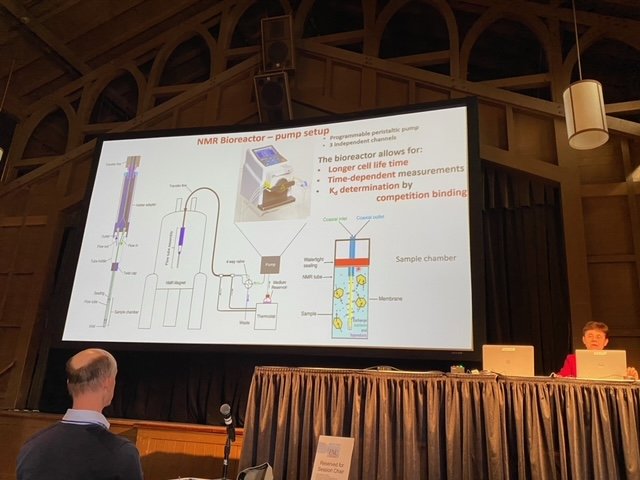 cerm_cirmmp's tweet image. and Lucia Banci presenting the latest on #incell #NMR