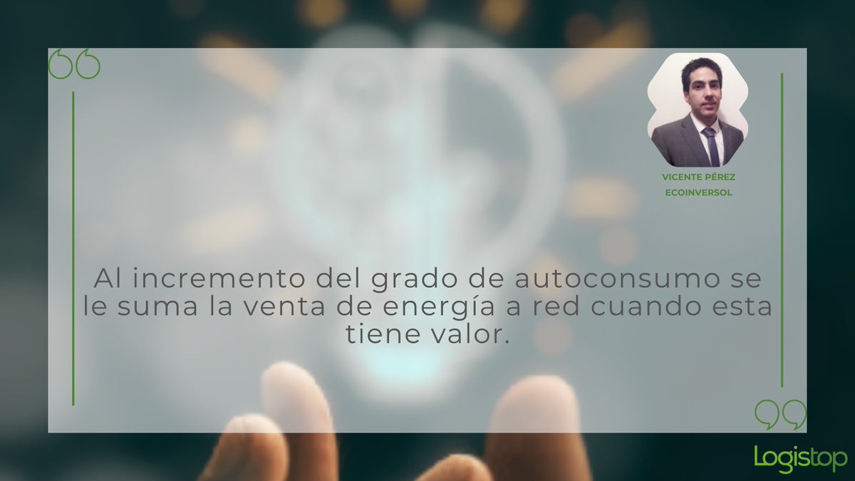 Vicente Pérez Guaita (Ecoinversol), en el Observatory Logistic 'Baterías estacionarias en entornos logísticos' organizado por Logistop, destacó, entre otros, la importancia del almacenamiento de energía en la optimización de la red eléctrica. Más info.: lnkd.in/daQSuD6B