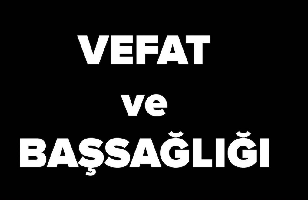 Odamız Meclis Üyesi Mehmet Akyıl’ın ablası Muhterem Akyıl vefat etmiştir. Merhumeye Allahtan rahmet ailesine ve yakınlarına başsağlığı ve sabır dileriz.