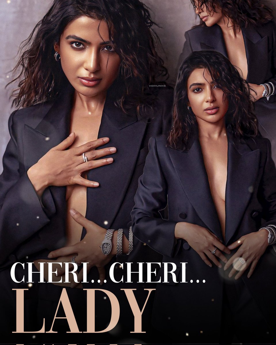 HdHunks_'s tweet photo. Cheri....Cheri...lady.... Also The "Sexy Lady"...🔥🤌😋..

#Hdhunks #Samantha https://t.co/4lLpCykGqr
