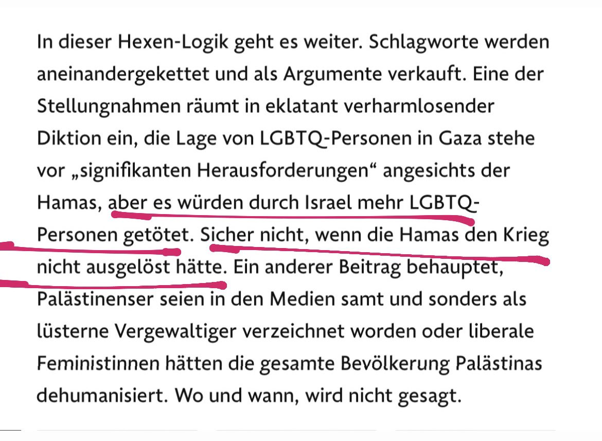 Einfach hart respekt- und geschmacklos wie queer people im deutschen Feuilleton als austauschbarer Köder für politisches fingerpointing benutzt werden