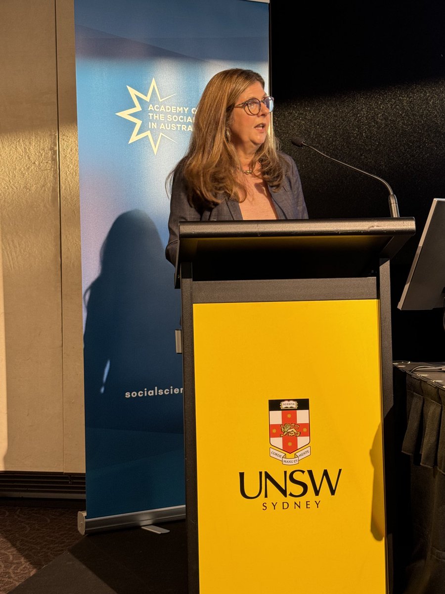 We’re thrilled to have ⁦@BetseyStevenson⁩ giving the ⁦@AcadSocSci⁩ Cunningham Lecture ⁦@UNSW⁩ this evening.